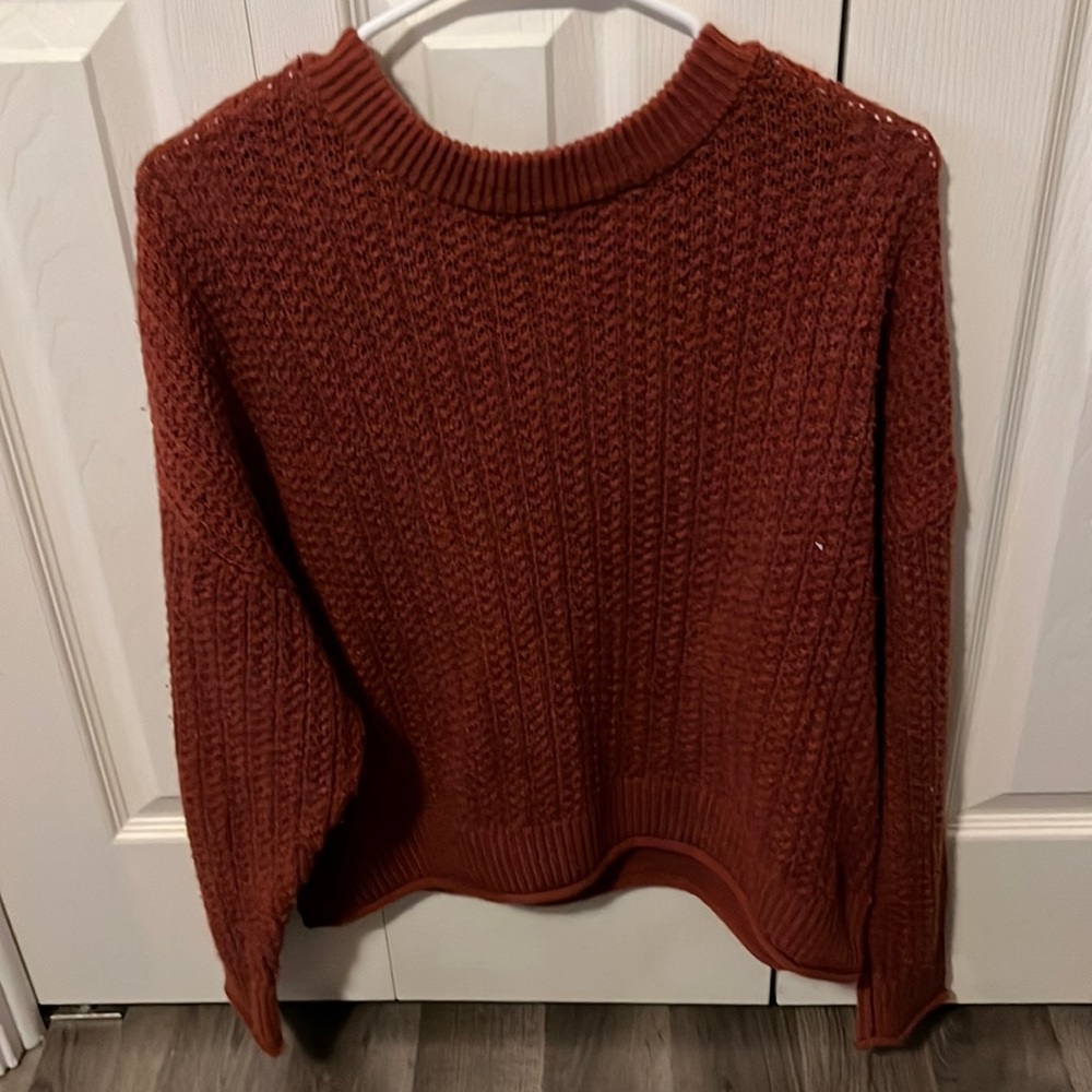 Red sweater